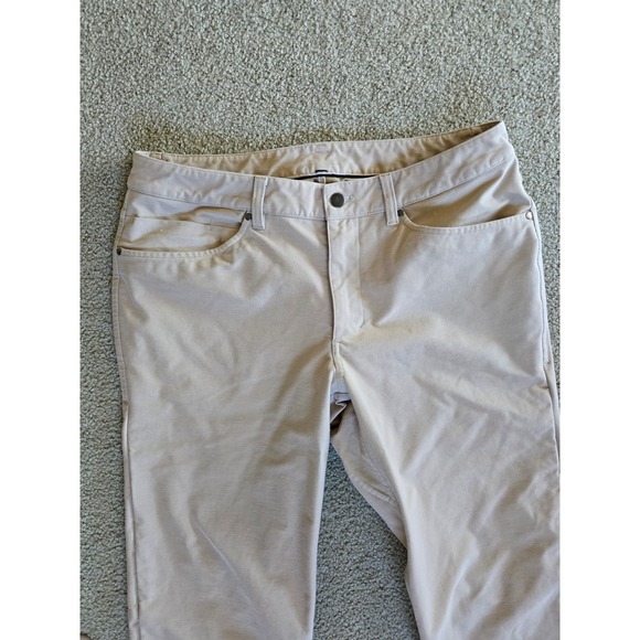 Lululemon ABC Pant Slim Utilitech Kahki Trench Pants Dark Gray Pants Bundle 33 - Picture 9 of 11